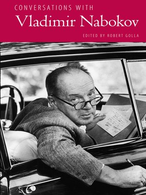 cover image of Conversations with Vladimir Nabokov